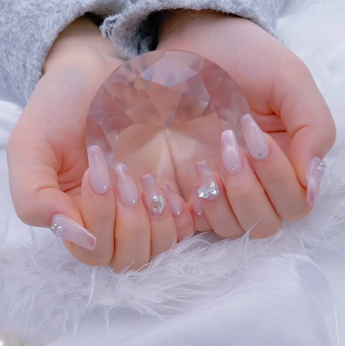 ネイル ハンドネイル Romymoon nail帆南☾ ໋のネイルデザイン