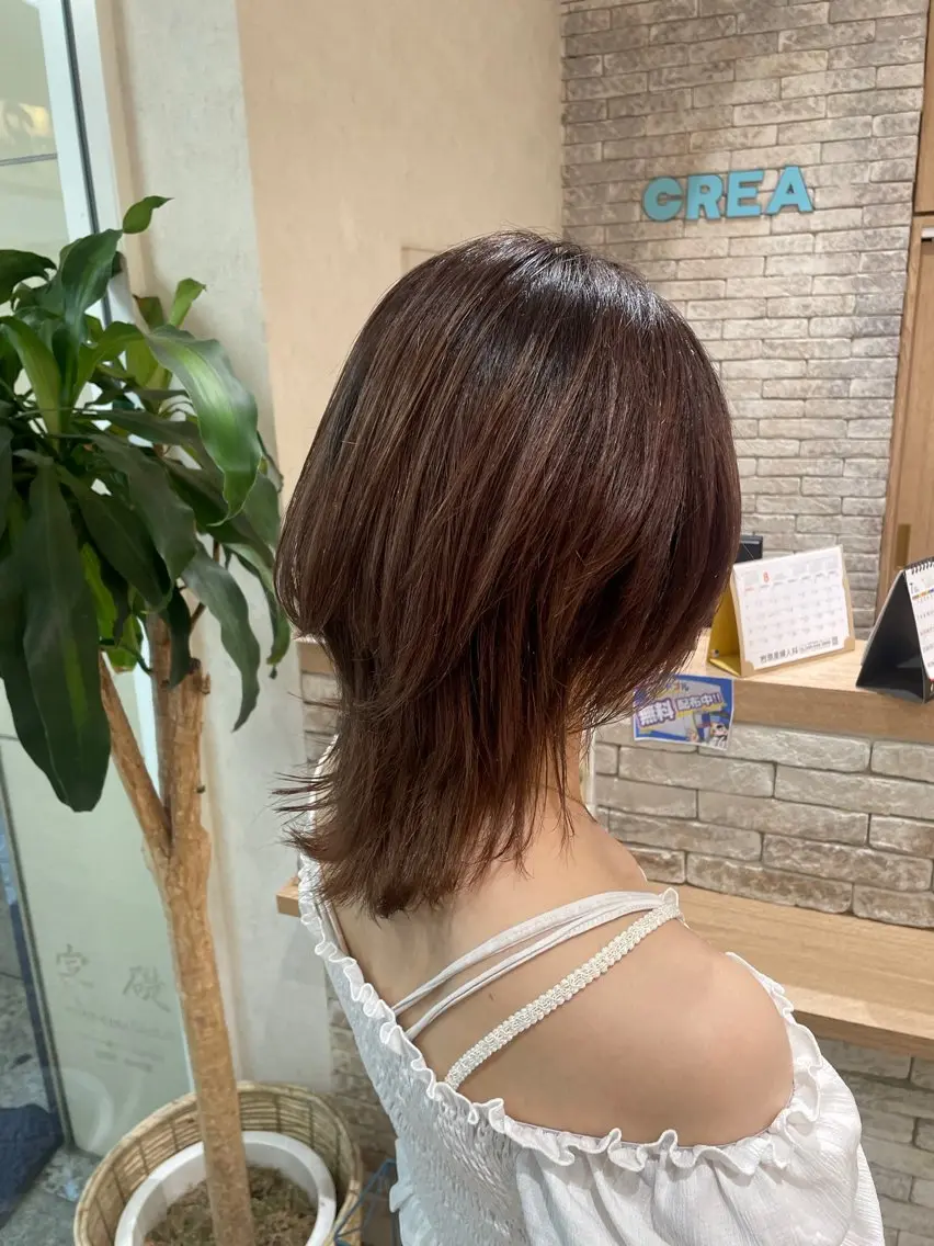 💬ウルフカット🐺＋シャンプーの写真