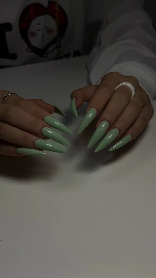 【Rinta限定】超ロングネイル最大6cm💅🏻長さだし10本ワンカラーの写真