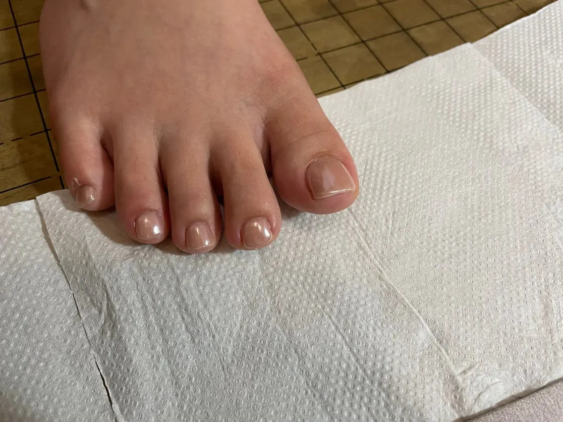 ネイル フットネイル 楊 蓉のネイルデザイン