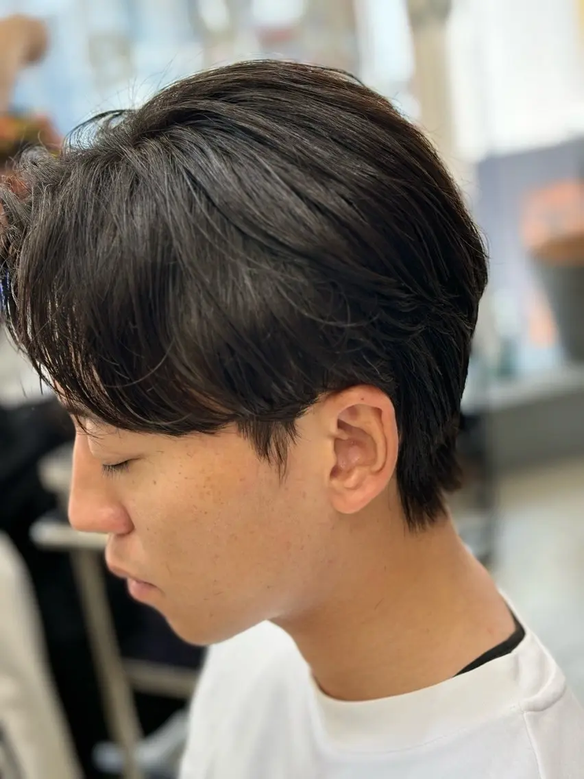 ショート パーマ メンズ 高橋 一樹のヘアスタイル
