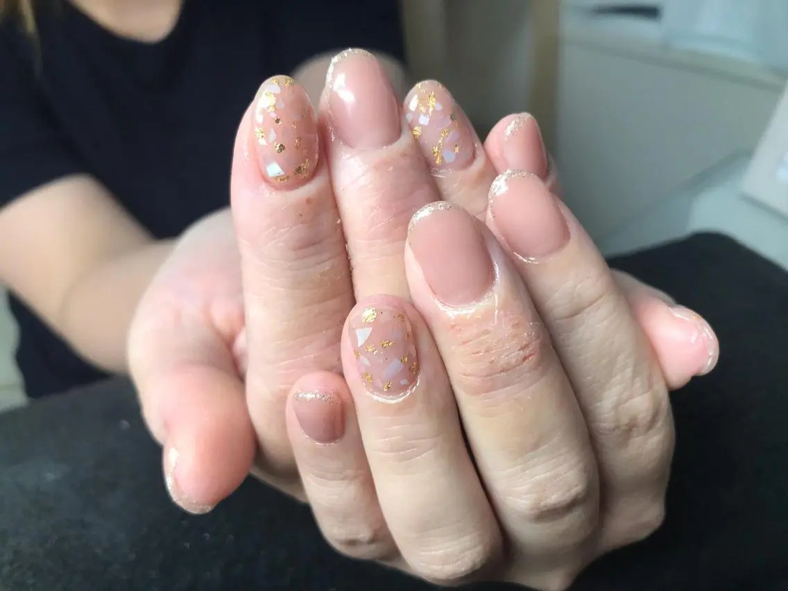 ネイル ハンドネイル Mana‪ ‪·͜· ❤︎‬のネイルデザイン