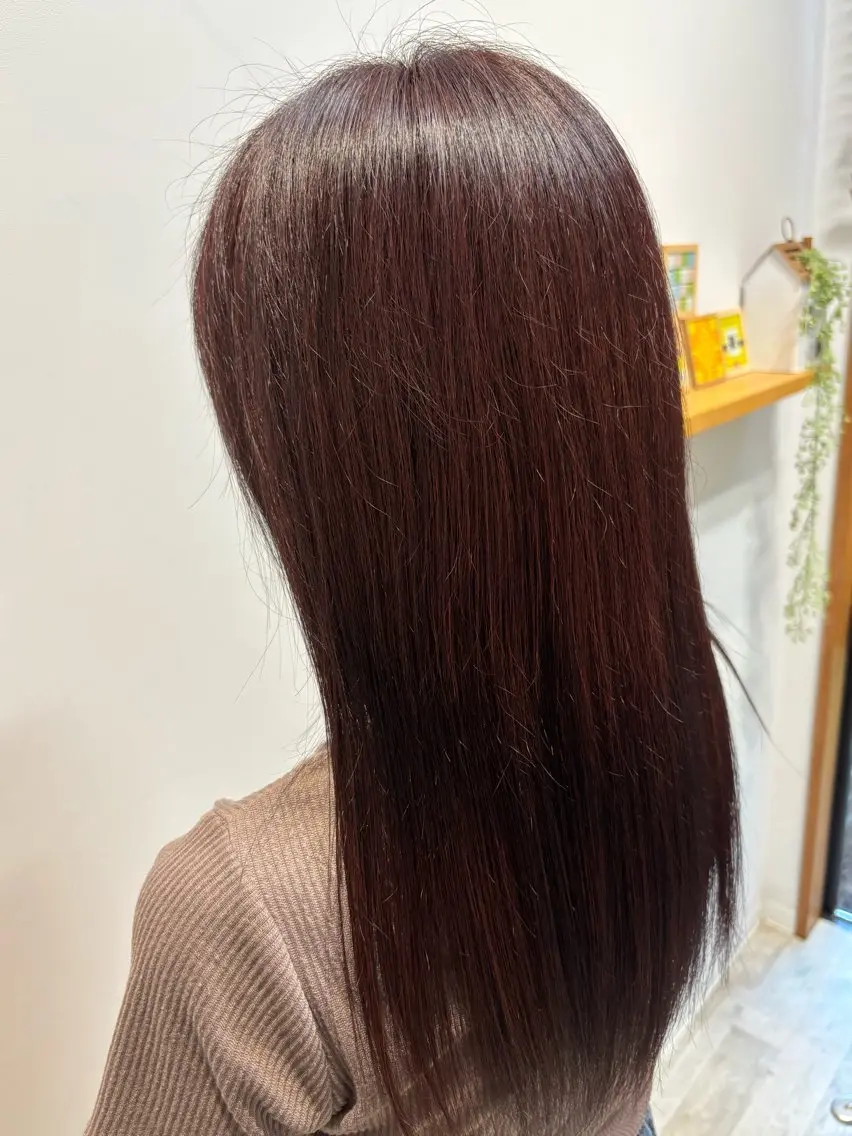 カラー 清水 悠羽のヘアスタイル