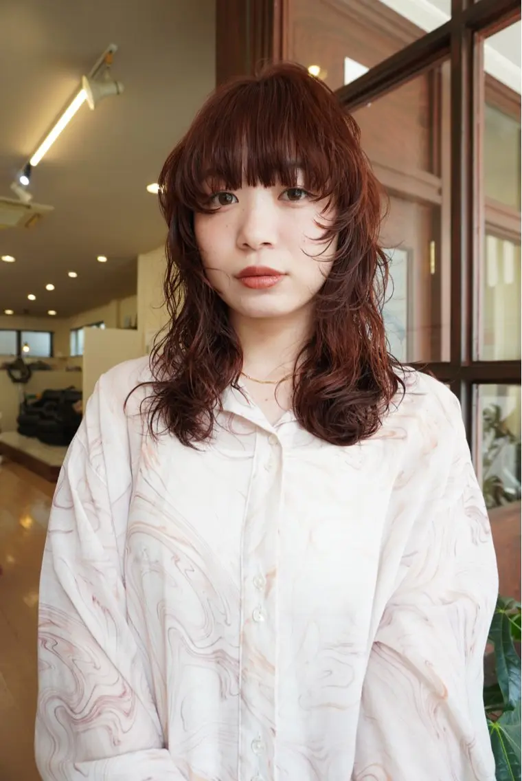 セミロング ヘアカラー Nidée 🎀 ayanoのヘアスタイル
