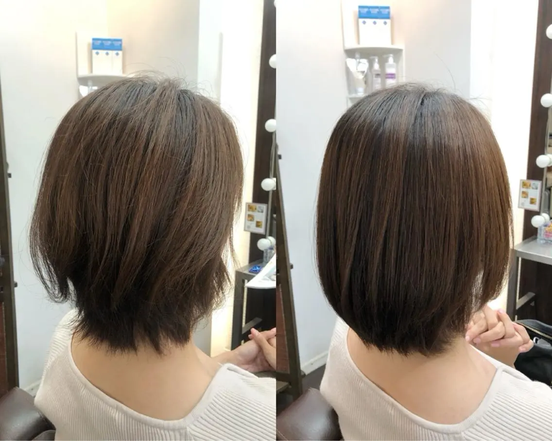 【美髪髪質改善+アホ毛解消が叶っちゃう♪】ポイント艶々ストレート+髪質改善PIM濃密ヘアエステ+美髪シルクSPAの写真