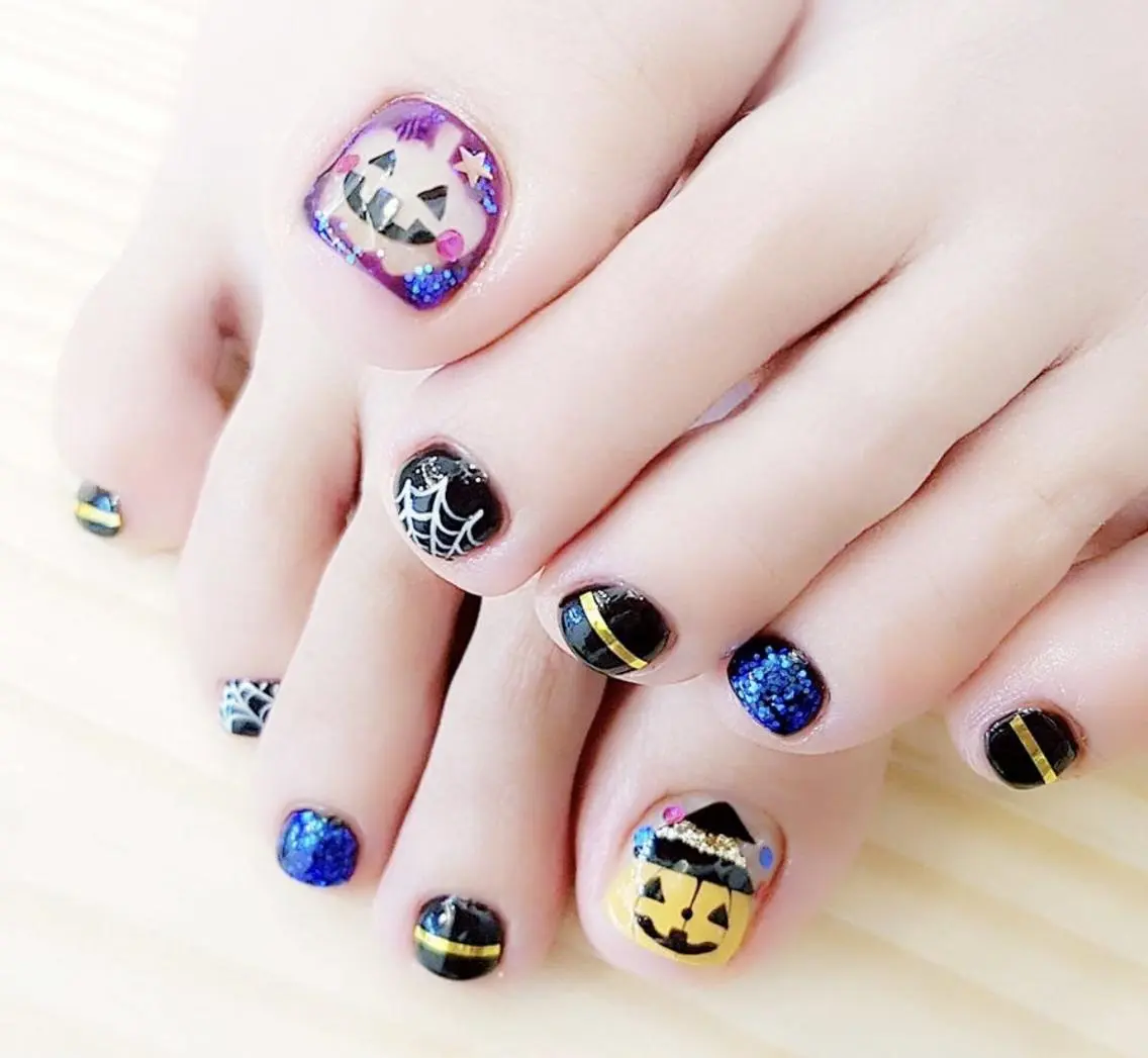 ネイル ハロウィン Cute beauty2のマツエク・マツパデザイン