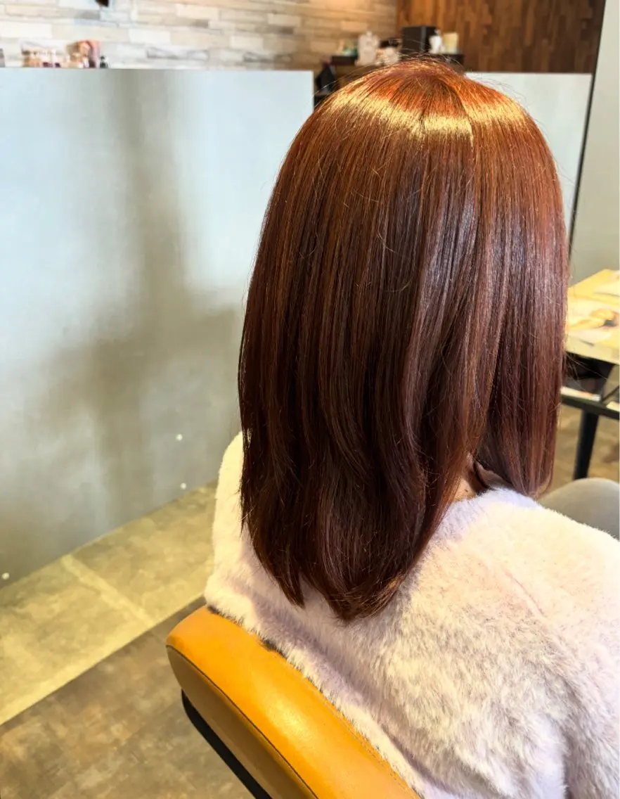 カラー ブリーチ ブリーチなしカラー ピンクカラー Nakamura Ruruのヘアスタイル
