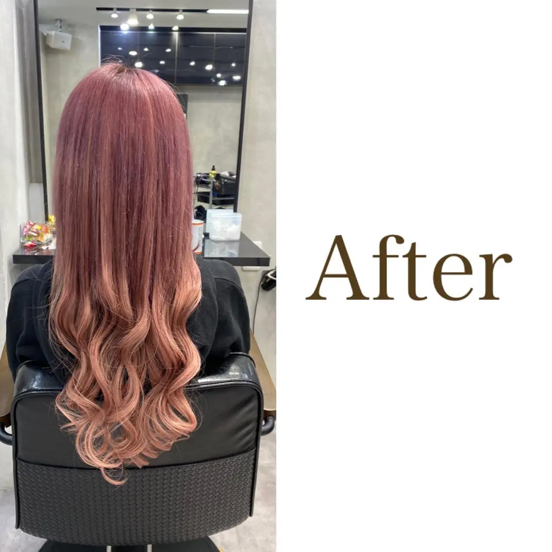 ロング カラー ヘアアレンジ FAAM Tsuneのヘアスタイル