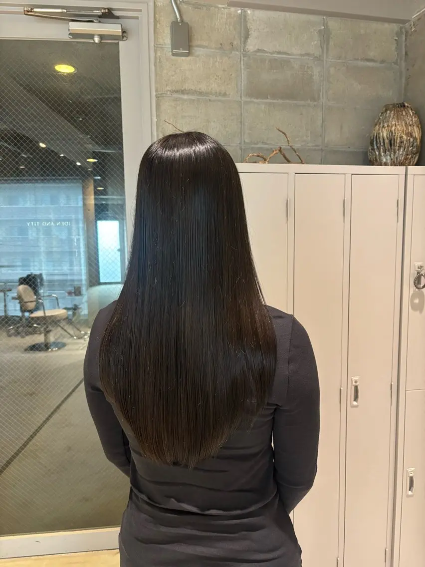 ロング ヘアカラー トリートメント 艶髪🫧 Suzunaのヘアスタイル