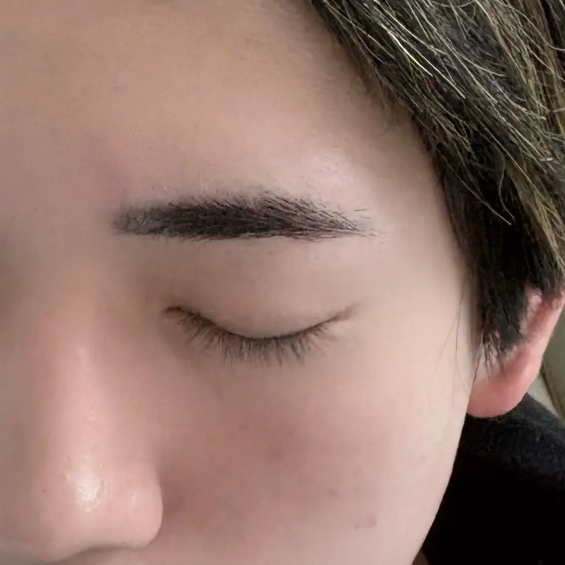 メンズ アイブロウ メンズアイブロウ 眉カット その他(アイブロウ) 藤本 朝咲 まつパ￤眉毛￤梅田のマツエク・マツパデザイン