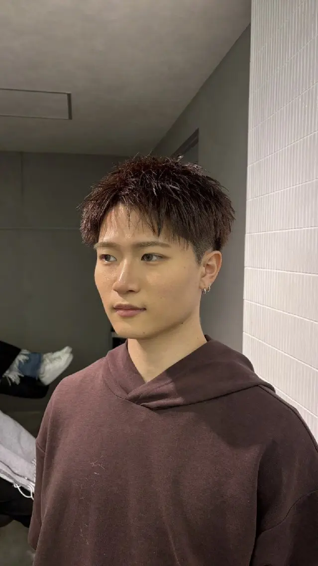 ショート メンズ 井上 日菜子のヘアスタイル