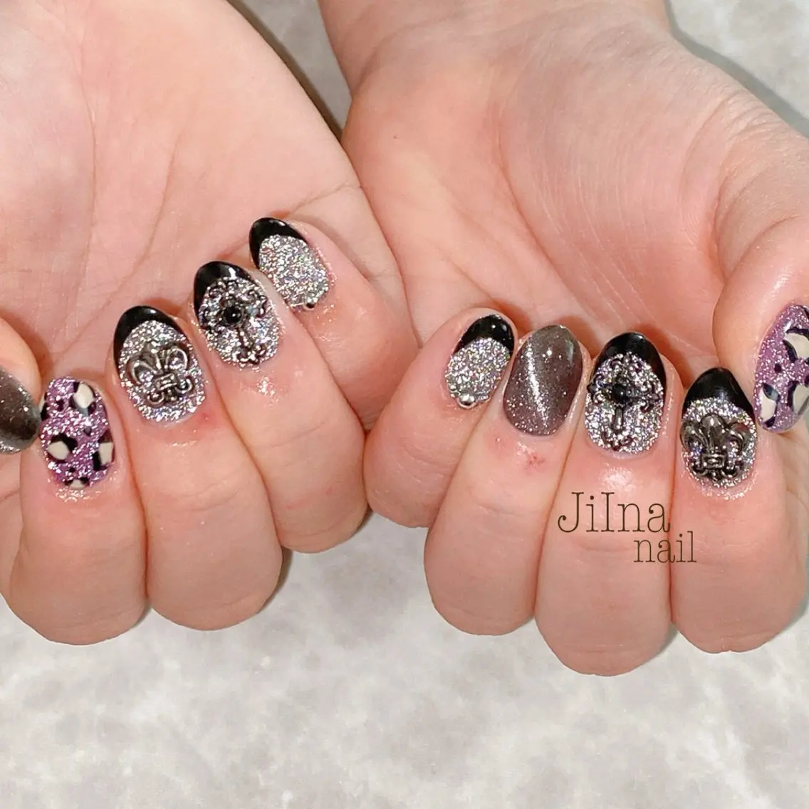 ネイル 持ち込み JiIna nailのネイルデザイン