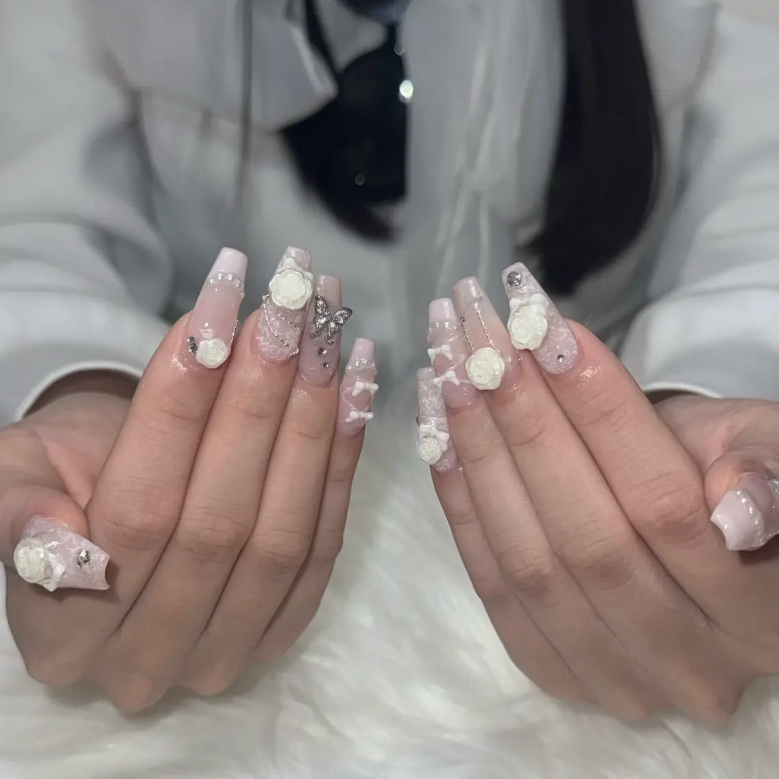 ネイル ハンドネイル hina/堺筋 本町/ロザリーコアのネイルデザイン