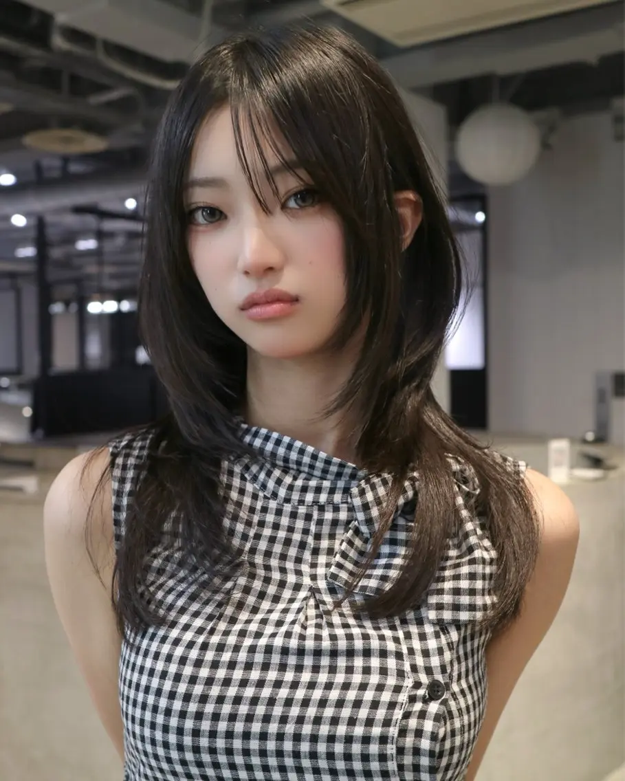セミロング レイヤー支持no.1 ☆笠原翔一のヘアスタイル