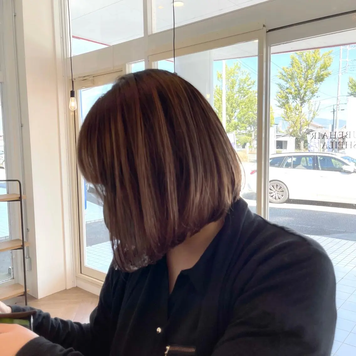 カラー バレイヤージュ デザインカラー ハイライトカラー 外国人風カラー カット ヘアカラー トリートメント アンドウ ユウ/ レイヤーカット/韓国のヘアスタイル
