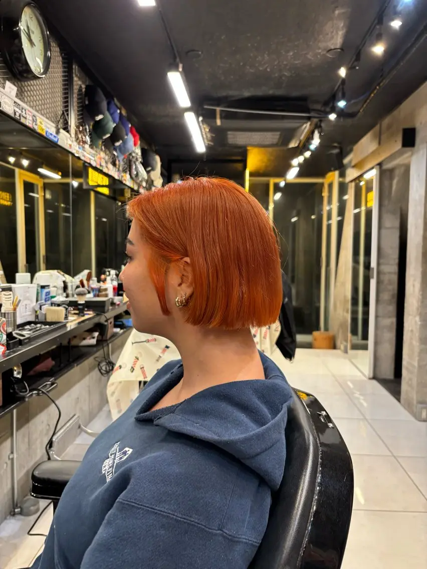 【👾メンズ特化👾⠀】ブリーチなしワンカラー＋シャンプー💈の写真