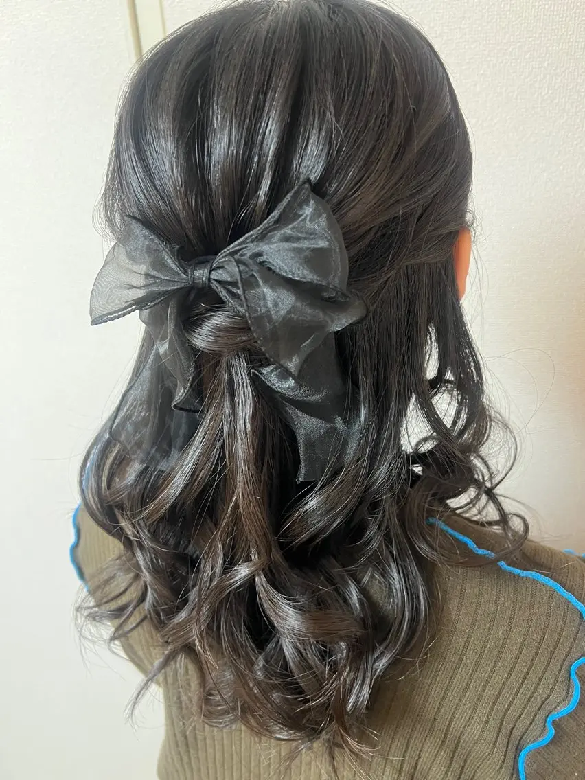 ミディアム ヘアセット 【カメレオン】 しょうた みくꨄのヘアスタイル