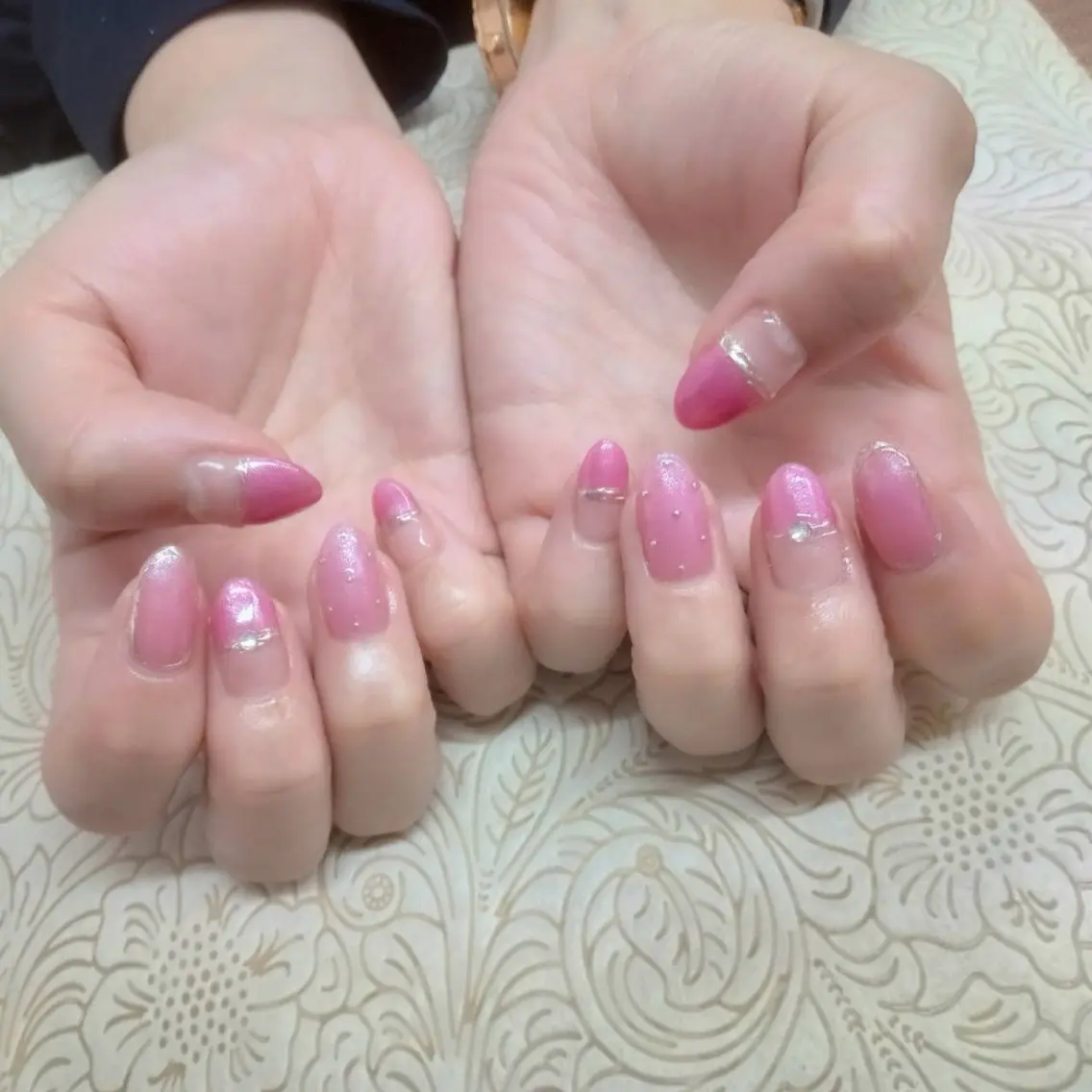 ネイル フラワーネイル precious nail roomのネイルデザイン