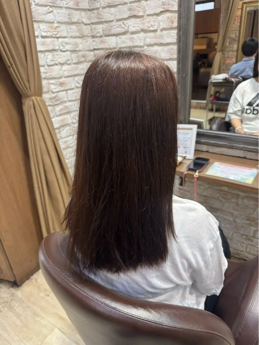 ロング カラー 💛透明感カラー✩⡱ nanakoのヘアスタイル
