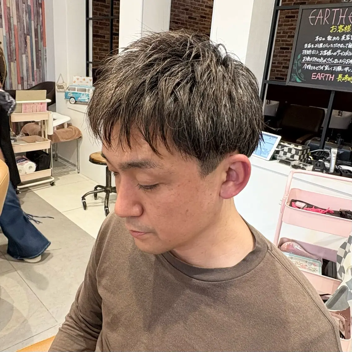 メンズ EARTH長崎時津店 内田のヘアスタイル