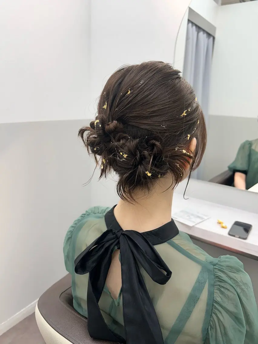 ヘアアレンジ ヘアセット 薄田 珠美のヘアスタイル