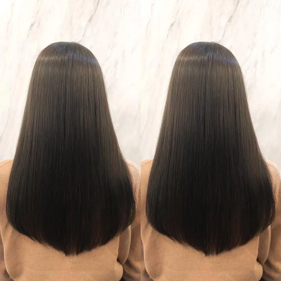ロング カラー パーマ ブリーチ 髪質改善 縮毛矯正 トリートメント roygbiv ✨髪質改善✨美髪✨のヘアスタイル