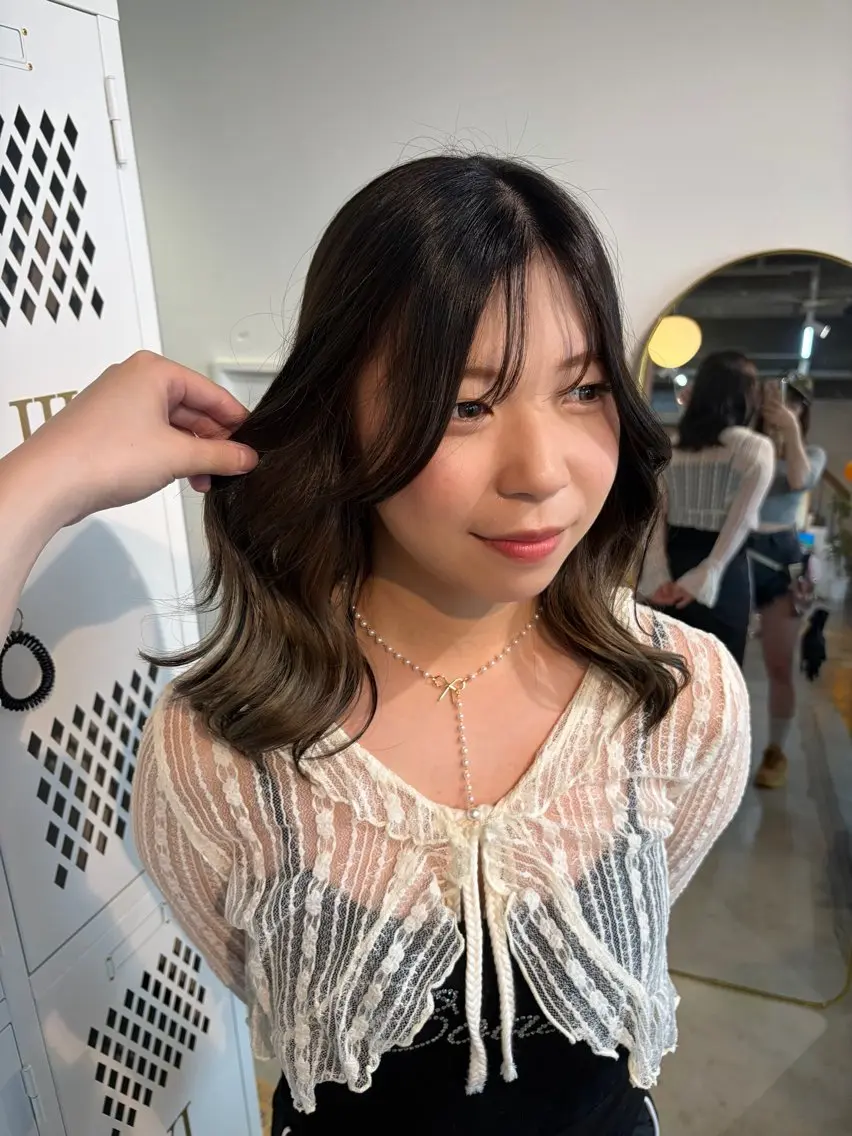 ミディアム ヘアカラー 🎶YUME🎶 Rooohairのヘアスタイル