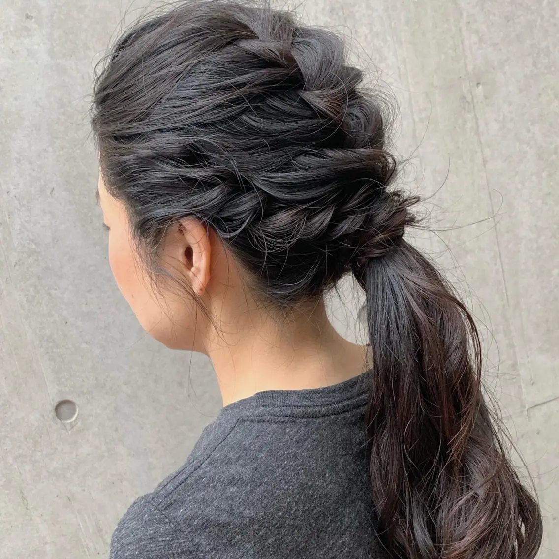 ロング カラー ヘアアレンジ 澤村 志織のヘアスタイル