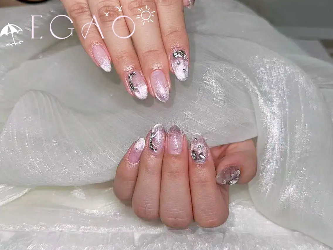 ネイル アートネイル フットネイル フレンチネイル ジェルネイル グラデーション ハンドネイル EGAO NAIL 錦糸町店のネイルデザイン