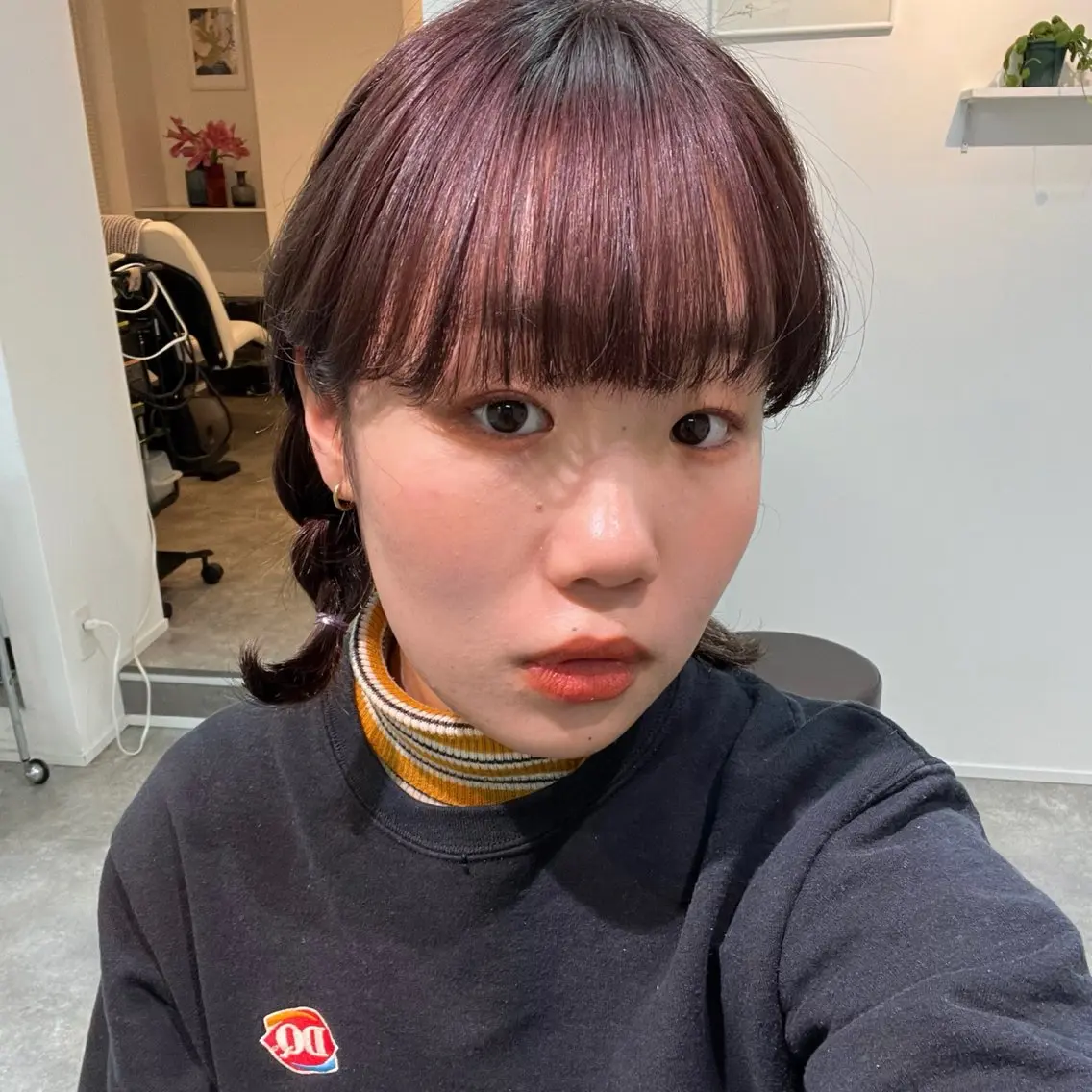 カラー ブリーチ ダブルカラー ブリーチなしカラー NAO ꩜✧˖°.のヘアスタイル