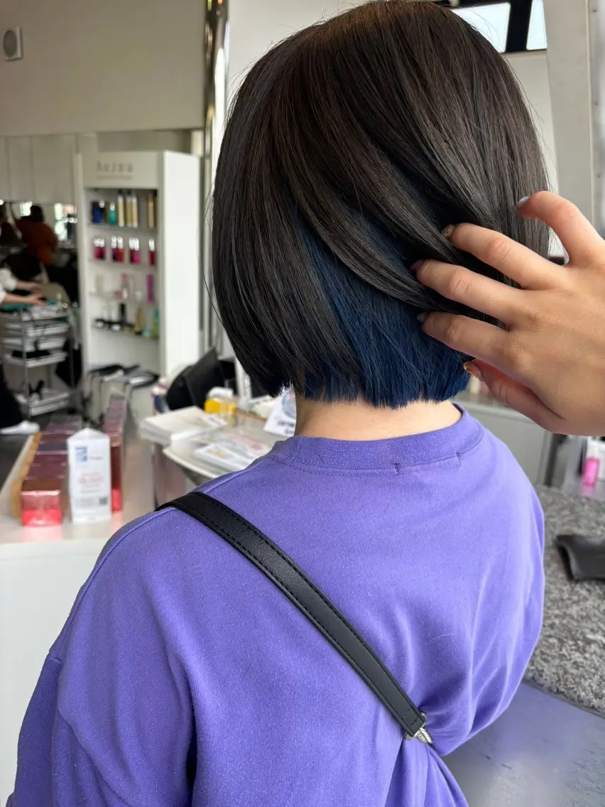 ショート ショートボブ ボブ ショートヘア 大森 有紗のヘアスタイル