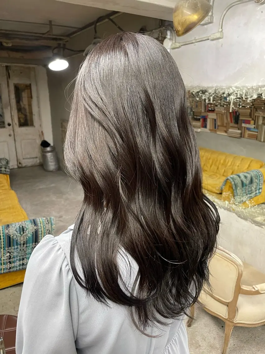 ロング カット ヘアカラー maika (^^)。.:*☆のヘアスタイル