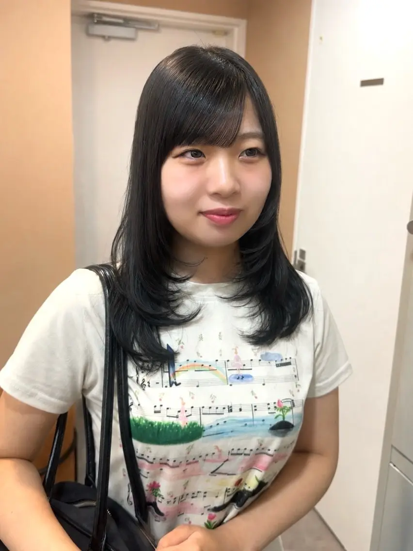 カラー ヘアカラー iwanaga lamのヘアスタイル