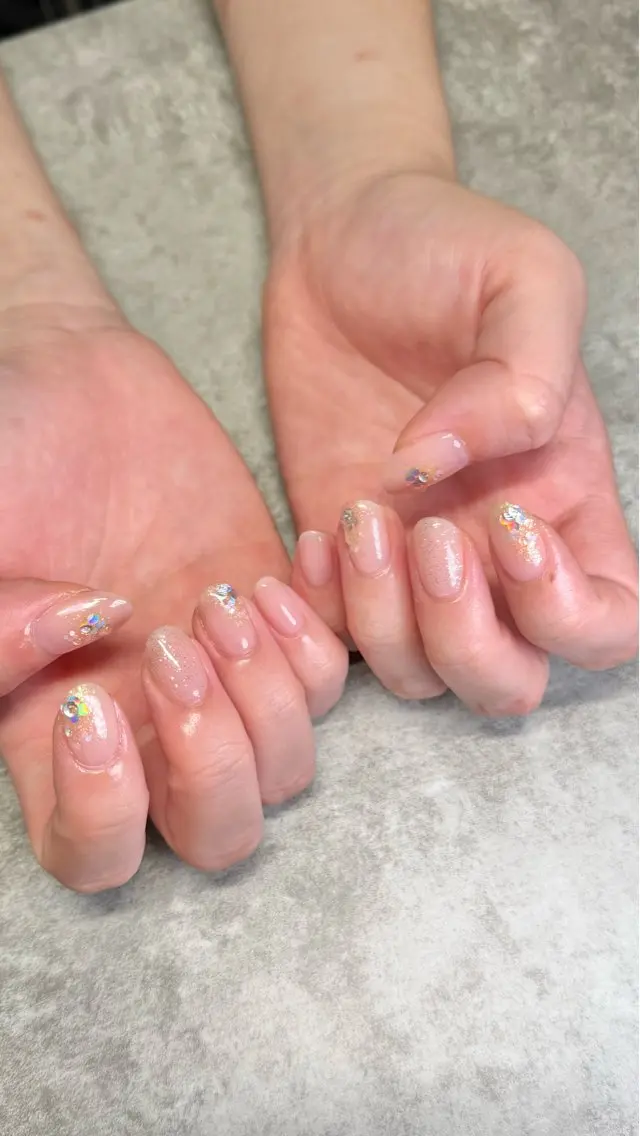 ネイル ハンドネイル ハンドケア shino🌟 痛ネイルのネイルデザイン