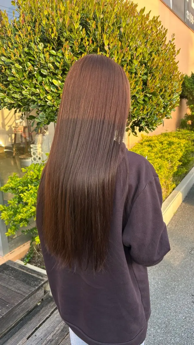 髪質改善Drカラー✨の写真