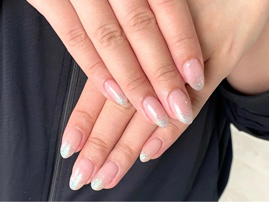 【ミニモ限定】ベースワンカラーラメグラデーション💅オフ込みの写真