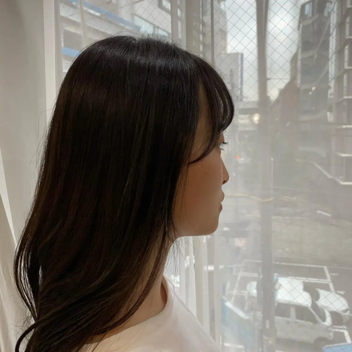 ロング カラー 韓国風ヘア 韓国🇰🇷髪質改善 Chisaki치사키のヘアスタイル