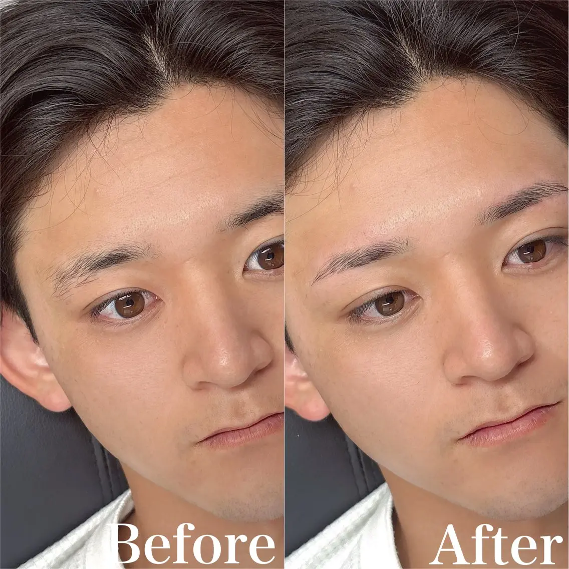 メンズ アイブロウ ワックス脱毛 眉カット 8日空きあり Yusukeの眉毛・アイブロウイメージ