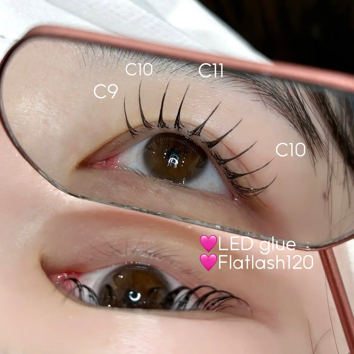 マツエク・マツパ マツエク LASHmuse MISAKIのマツエク・マツパデザイン