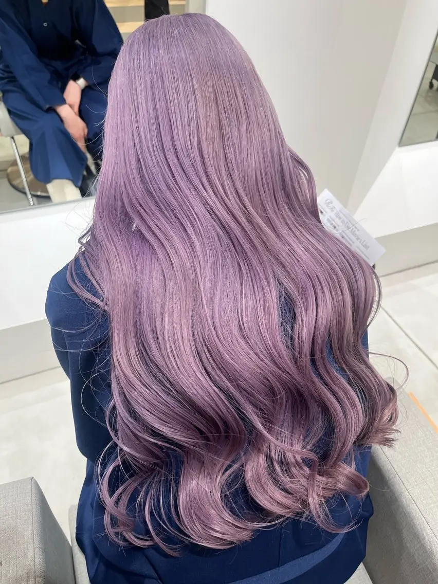 カラー ヘアカラー トリートメント 🤍 momoka🤍のヘアスタイル