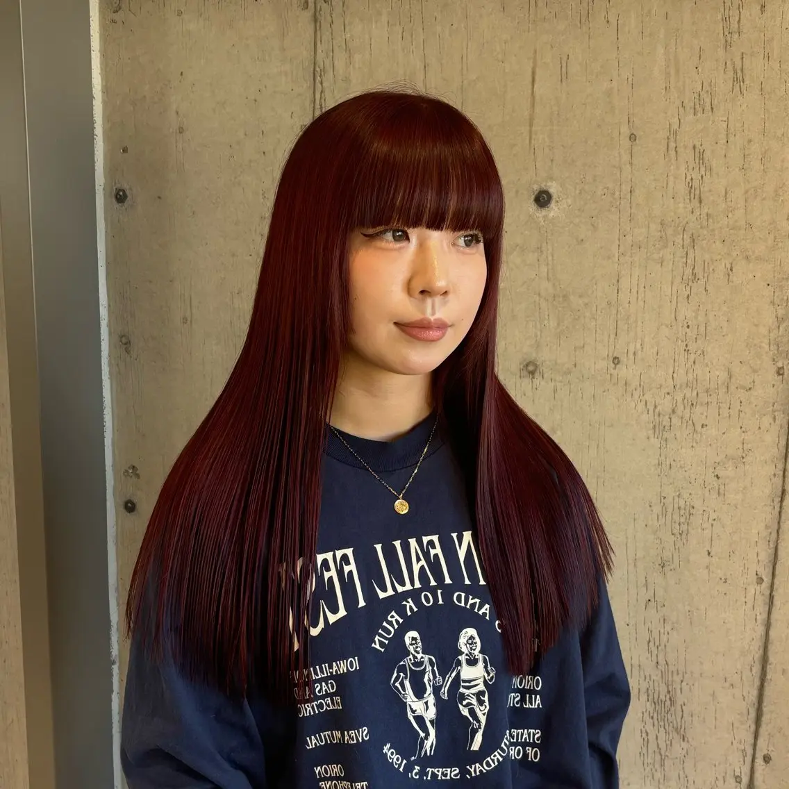 ロング カラー 透明感ダブルカラー ×レイヤー🌝ﾘｵのヘアスタイル