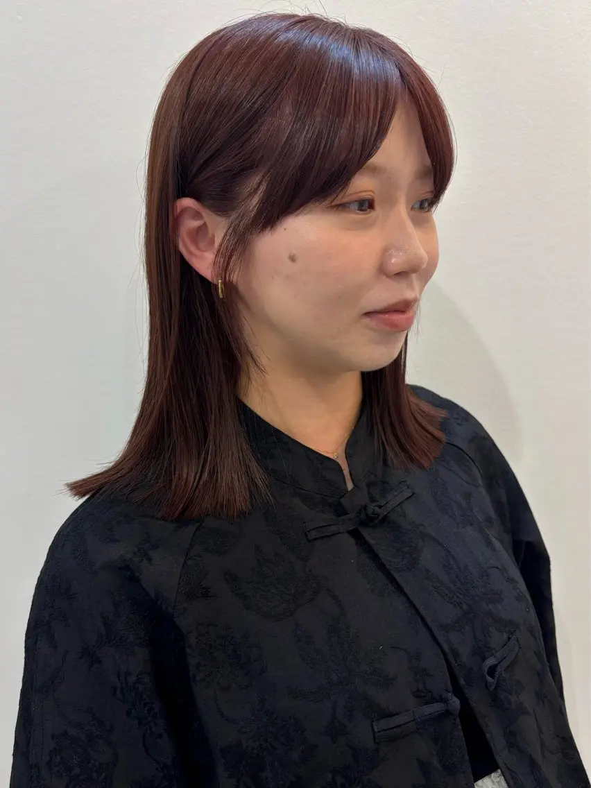 カット＋ダブルカラー（ブリーチなし）＋2stepトリートメントの写真