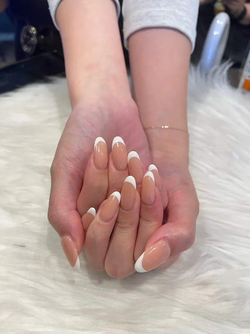 ネイル フレンチネイル ハンドネイル Nobody_ Kotonoのネイルデザイン