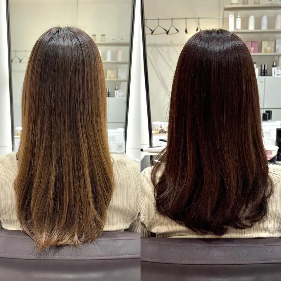 ロング EIGHT plum TOKIOリミテッドのヘアスタイル