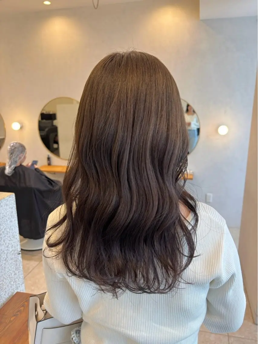 セミロング ヘアカラー kana /melt京橋のヘアスタイル
