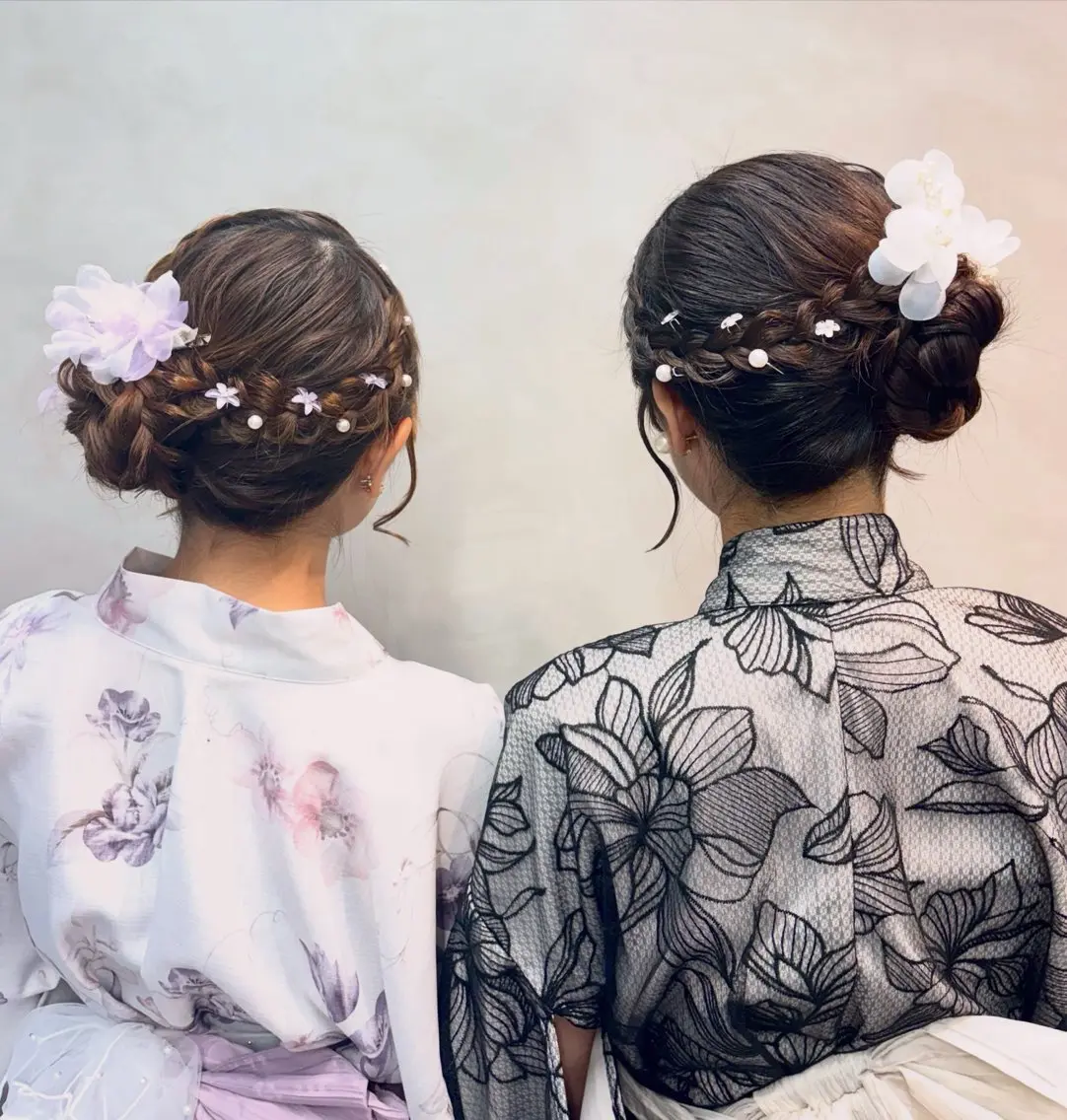 ロング 推し活アレンジ🎀 艶カラー¦nanoのヘアスタイル