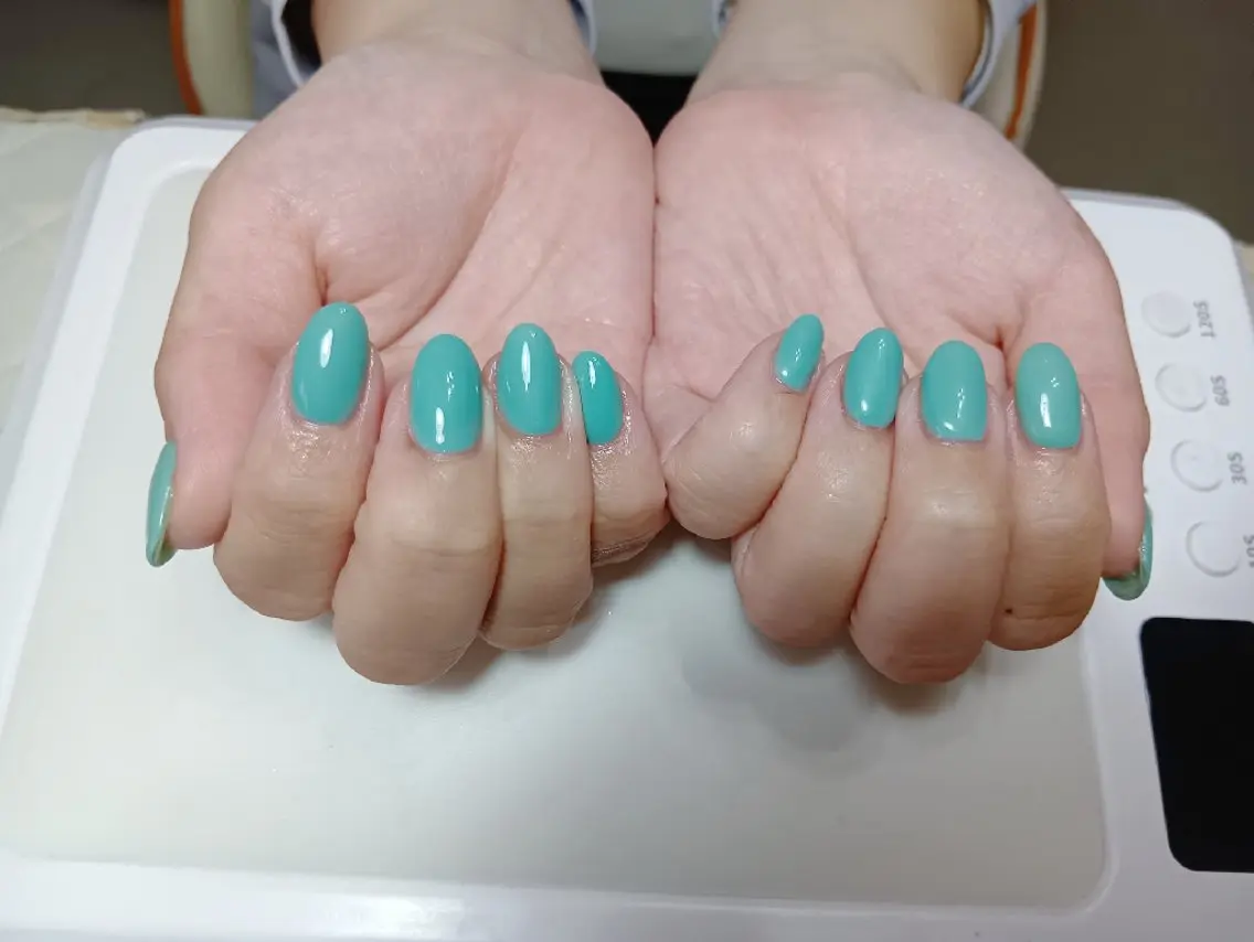 ネイル ワンカラーネイル Hina ネイルサロンのネイルデザイン
