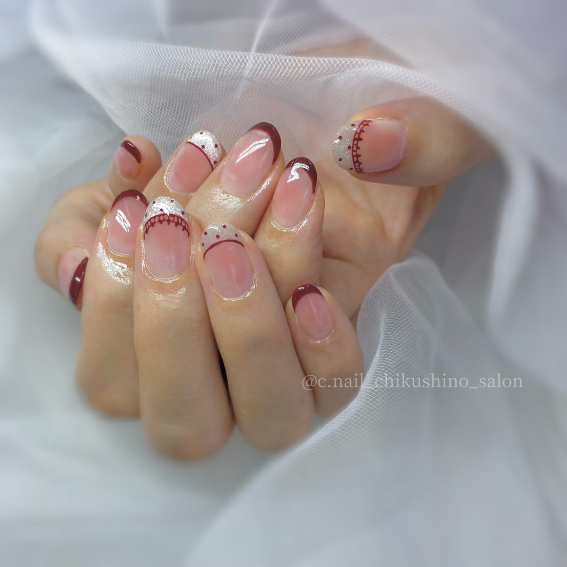 ネイル ジェルネイル 持ち込み シンプルネイル ハンドネイル C.Nail &Eyeのネイルデザイン
