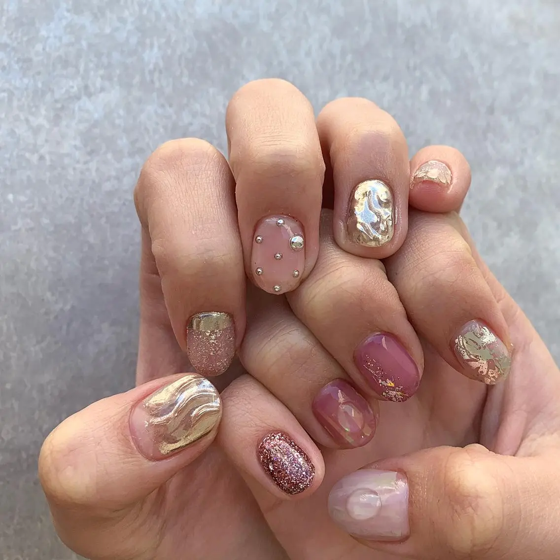 ネイル ハンドネイル ハンドケア lylynail YUUKAのネイルデザイン