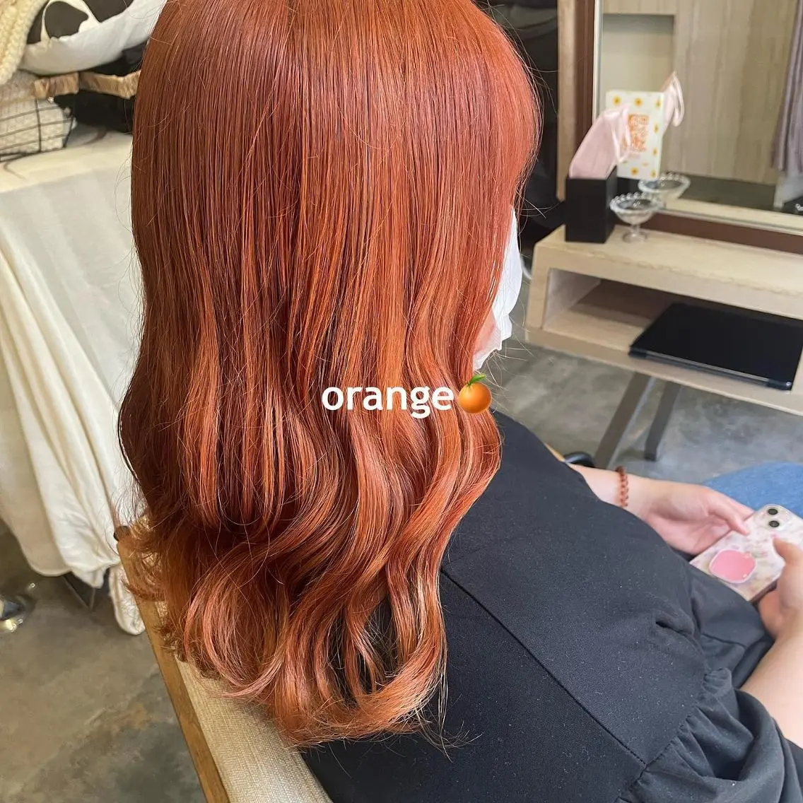 ミディアム カラー ブリーチ ハイライトカラー インナーカラー ハイライト 吉村 夏椰のヘアスタイル